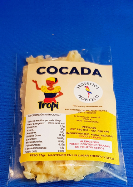 COCADA BLANCA TROPI  37 G